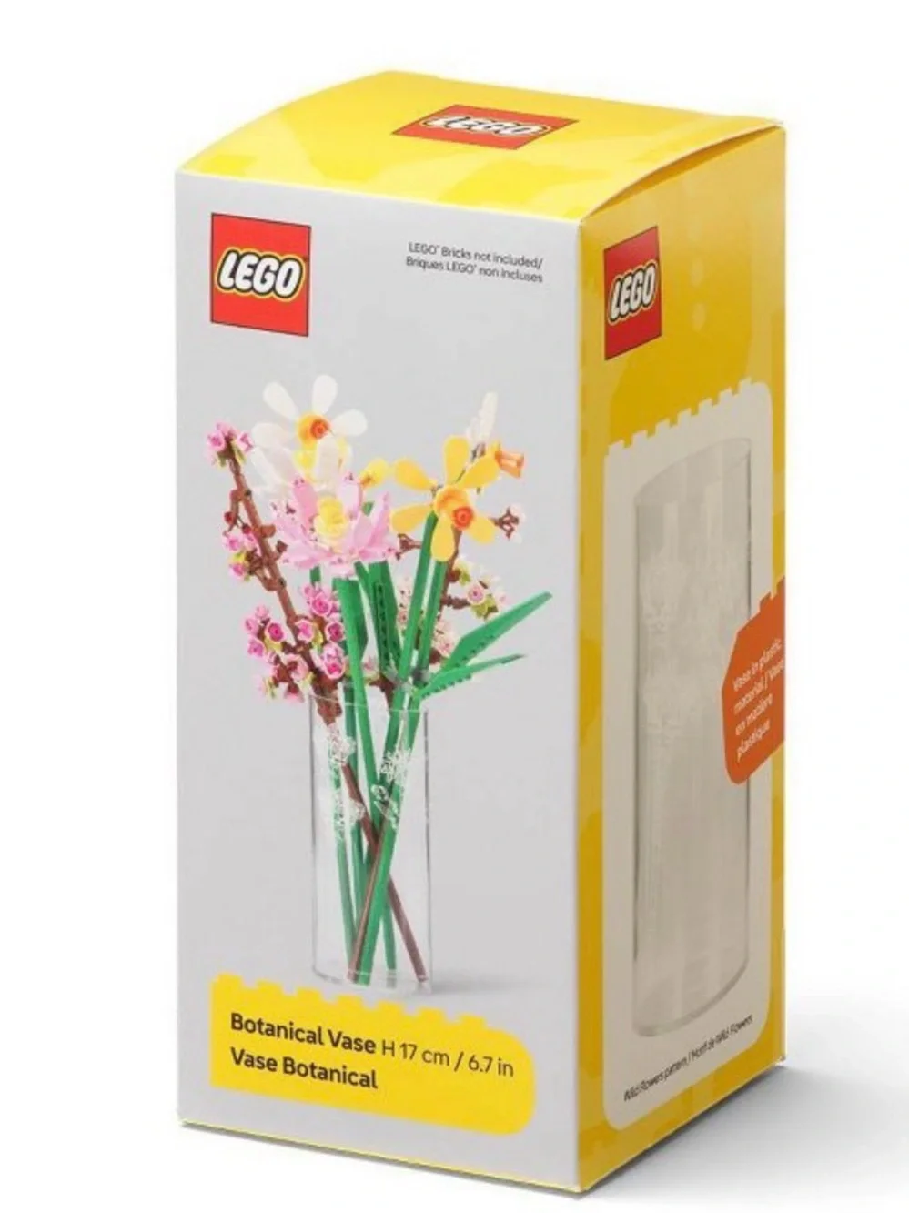 LEGO Botanical Vase with Wild Flowers Floral Design - NEW